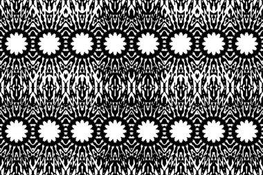 Soyut kaleydoskop arkaplanı. Soyut arkaplan. Resim siyah ve beyaz tonları içerir