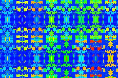 Soyut arkaplan. Çoklu renkli doku çizimi.