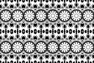 Soyut kaleydoskop arkaplanı. Soyut arkaplan. Resim siyah ve beyaz tonları içerir