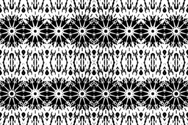 Soyut kaleydoskop arkaplanı. Soyut arkaplan. Resim siyah ve beyaz tonları içerir