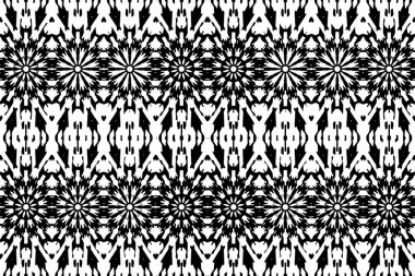 Soyut kaleydoskop arkaplanı. Soyut arkaplan. Resim siyah ve beyaz tonları içerir