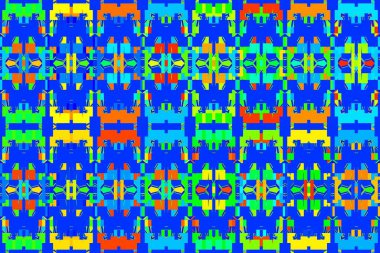 Soyut arkaplan. Çoklu renkli doku çizimi.