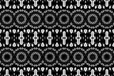 Soyut kaleydoskop arkaplanı. Soyut arkaplan. Resim siyah ve beyaz tonları içerir