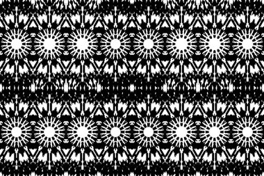 Soyut kaleydoskop arkaplanı. Soyut arkaplan. Resim siyah ve beyaz tonları içerir