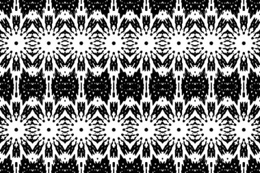 Soyut kaleydoskop arkaplanı. Soyut arkaplan. Resim siyah ve beyaz tonları içerir