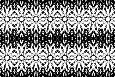 Soyut kaleydoskop arkaplanı. Soyut arkaplan. Resim siyah ve beyaz tonları içerir