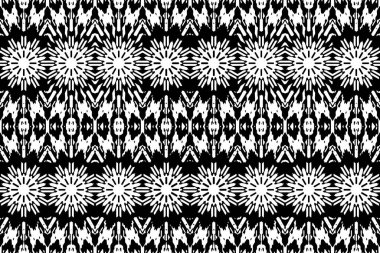 Soyut kaleydoskop arkaplanı. Soyut arkaplan. Resim siyah ve beyaz tonları içerir