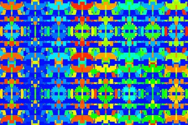 Soyut arkaplan. Çoklu renkli doku çizimi.