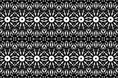 Soyut kaleydoskop arkaplanı. Soyut arkaplan. Resim siyah ve beyaz tonları içerir