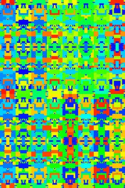 Soyut arkaplan. Çoklu renkli doku çizimi.