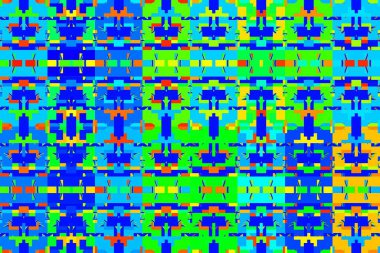 Soyut arkaplan. Çoklu renkli doku çizimi.