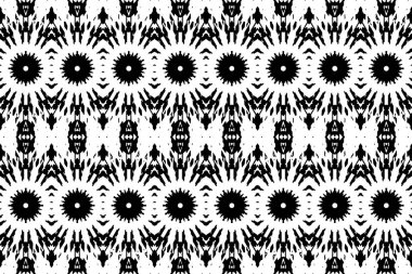 Soyut kaleydoskop arkaplanı. Soyut arkaplan. Resim siyah ve beyaz tonları içerir