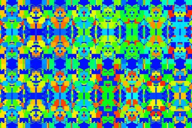 Soyut arkaplan. Çoklu renkli doku çizimi.