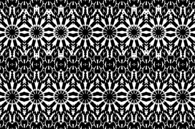 Soyut kaleydoskop arkaplanı. Soyut arkaplan. Resim siyah ve beyaz tonları içerir