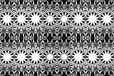 Soyut kaleydoskop arkaplanı. Soyut arkaplan. Resim siyah ve beyaz tonları içerir