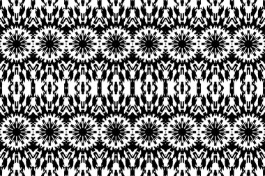 Soyut kaleydoskop arkaplanı. Soyut arkaplan. Resim siyah ve beyaz tonları içerir