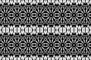 Soyut kaleydoskop arkaplanı. Soyut arkaplan. Resim siyah ve beyaz tonları içerir