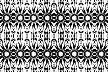 Soyut kaleydoskop arkaplanı. Soyut arkaplan. Resim siyah ve beyaz tonları içerir