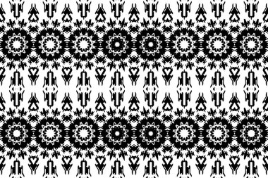 Soyut kaleydoskop arkaplanı. Soyut arkaplan. Resim siyah ve beyaz tonları içerir