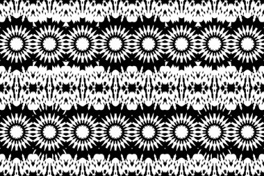 Soyut kaleydoskop arkaplanı. Soyut arkaplan. Resim siyah ve beyaz tonları içerir