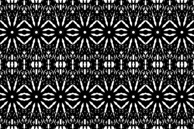 Soyut kaleydoskop arkaplanı. Soyut arkaplan. Resim siyah ve beyaz tonları içerir