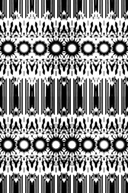 Soyut kaleydoskop arkaplanı. Soyut arkaplan. Resim siyah ve beyaz tonları içerir