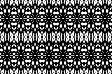 Soyut kaleydoskop arkaplanı. Soyut arkaplan. Resim siyah ve beyaz tonları içerir