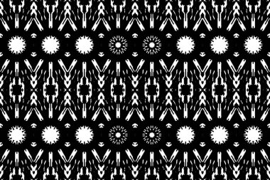 Soyut kaleydoskop arkaplanı. Soyut arkaplan. Resim siyah ve beyaz tonları içerir