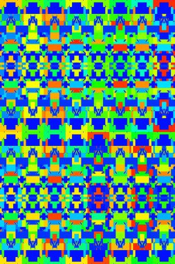 Soyut arkaplan. Çoklu renkli doku çizimi.