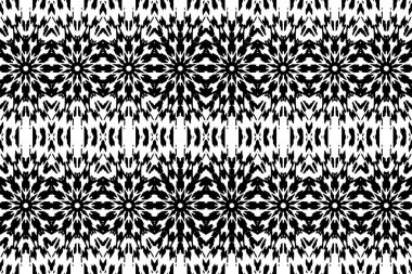 Soyut kaleydoskop arkaplanı. Soyut arkaplan. Resim siyah ve beyaz tonları içerir