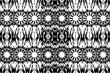 Soyut kaleydoskop arkaplanı. Soyut arkaplan. Resim siyah ve beyaz tonları içerir