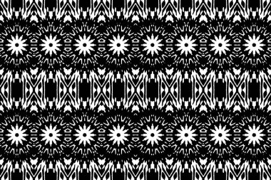 Soyut kaleydoskop arkaplanı. Soyut arkaplan. Resim siyah ve beyaz tonları içerir