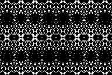 Soyut kaleydoskop arkaplanı. Soyut arkaplan. Resim siyah ve beyaz tonları içerir