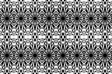 Soyut kaleydoskop arkaplanı. Soyut arkaplan. Resim siyah ve beyaz tonları içerir