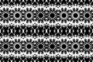 Soyut kaleydoskop arkaplanı. Soyut arkaplan. Resim siyah ve beyaz tonları içerir