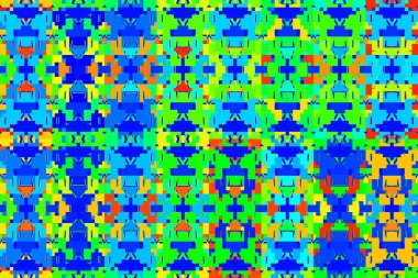 Soyut arkaplan. Çoklu renkli doku çizimi.