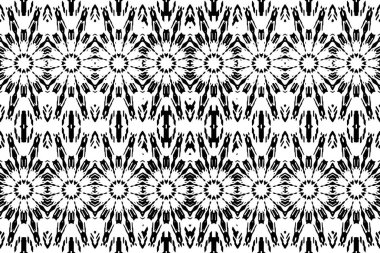 Soyut kaleydoskop arkaplanı. Soyut arkaplan. Resim siyah ve beyaz tonları içerir