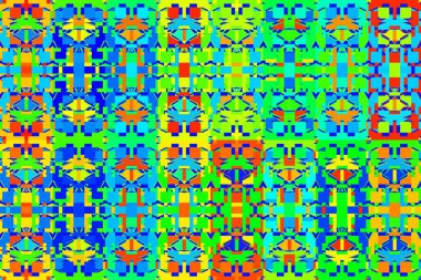 Soyut arkaplan. Çoklu renkli doku çizimi.