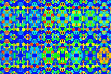 Soyut arkaplan. Çoklu renkli doku çizimi.