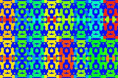 Soyut arkaplan. Çoklu renkli doku çizimi.