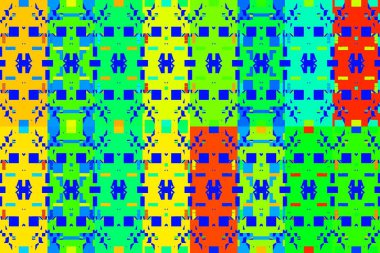 Soyut arkaplan. Çoklu renkli doku çizimi.