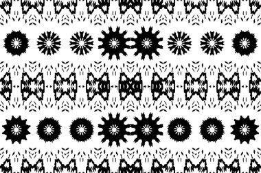 Soyut kaleydoskop arkaplanı. Soyut arkaplan. Resim siyah ve beyaz tonları içerir