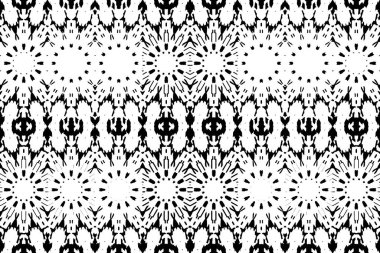 Soyut kaleydoskop arkaplanı. Soyut arkaplan. Resim siyah ve beyaz tonları içerir