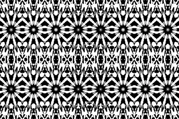 Soyut kaleydoskop arkaplanı. Soyut arkaplan. Resim siyah ve beyaz tonları içerir