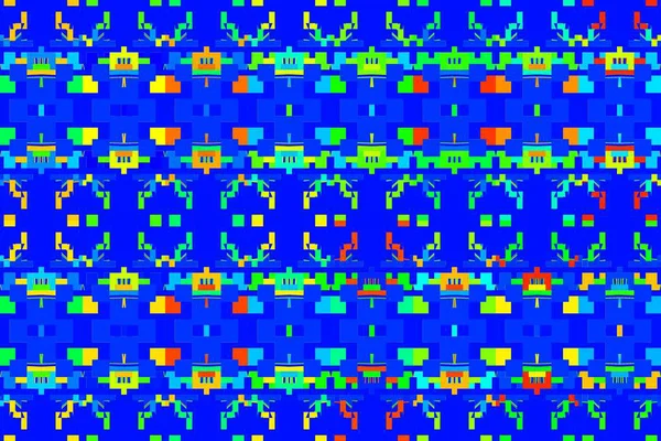 Soyut arkaplan. Çoklu renkli doku çizimi.