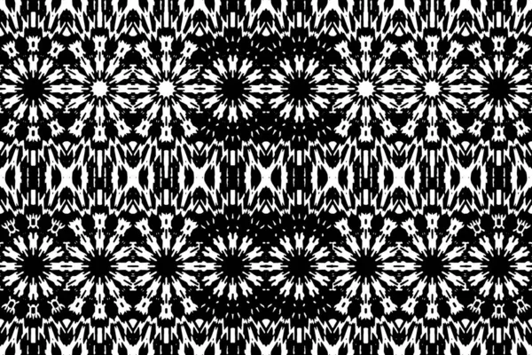 Soyut kaleydoskop arkaplanı. Soyut arkaplan. Resim siyah ve beyaz tonları içerir