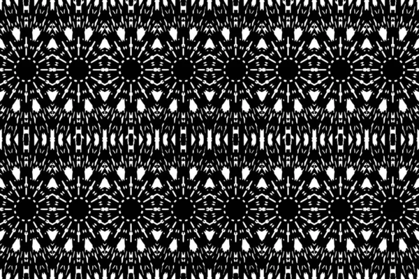 Abstract Kaleidoscope Background Abstract Background Image Includes Effect Black White — стоковое фото