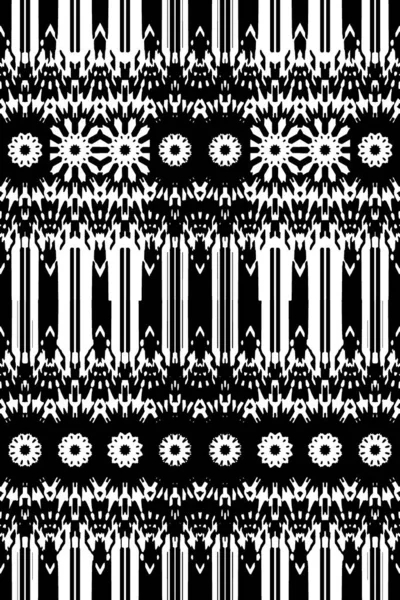 Abstract Kaleidoscope Background Abstract Background Image Includes Effect Black White — 스톡 사진