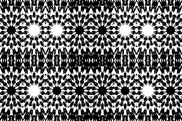 Soyut kaleydoskop arkaplanı. Soyut arkaplan. Resim siyah ve beyaz tonları içerir