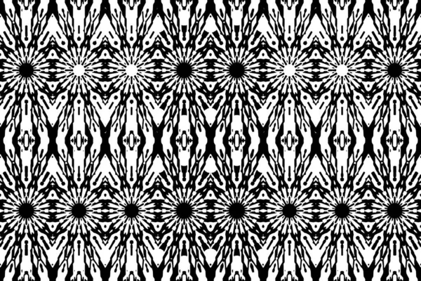 Soyut kaleydoskop arkaplanı. Soyut arkaplan. Resim siyah ve beyaz tonları içerir